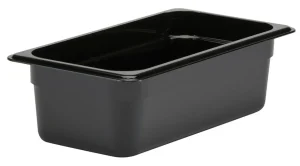 New Bac gastronorme 1/3 de 4" de profondeur Camwear - Noir Rangement Des Aliments