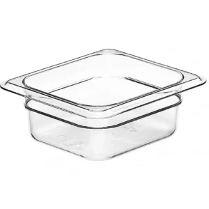Sale Bac gastronorme 1/6 de 2.5" de profondeur Camwear - Transparent Rangement Des Aliments
