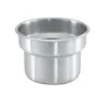 Fashion Bain-marie encastrable de 3.9 L en acier inoxydable Rangement Des Aliments