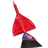 Fashion Balai avec porte-poussière - Rouge Équipements De Nettoyage