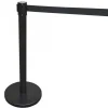 Fashion Barrière rétractable avec ruban extensible jusqu'a 78" - Noire Autre Ameublement Pour Restaurant