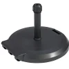 Discount Base de parasol de 84 lb avec roues - Charcoal Ameublement Commercial Pour Terrasses