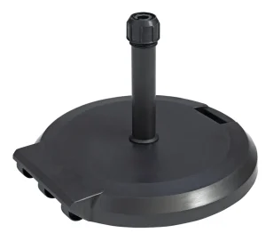 Discount Base de parasol de 84 lb avec roues - Charcoal Ameublement Commercial Pour Terrasses