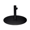 Sale Base de parasol ronde de 20" - plate - Noire Ameublement Commercial Pour Terrasses