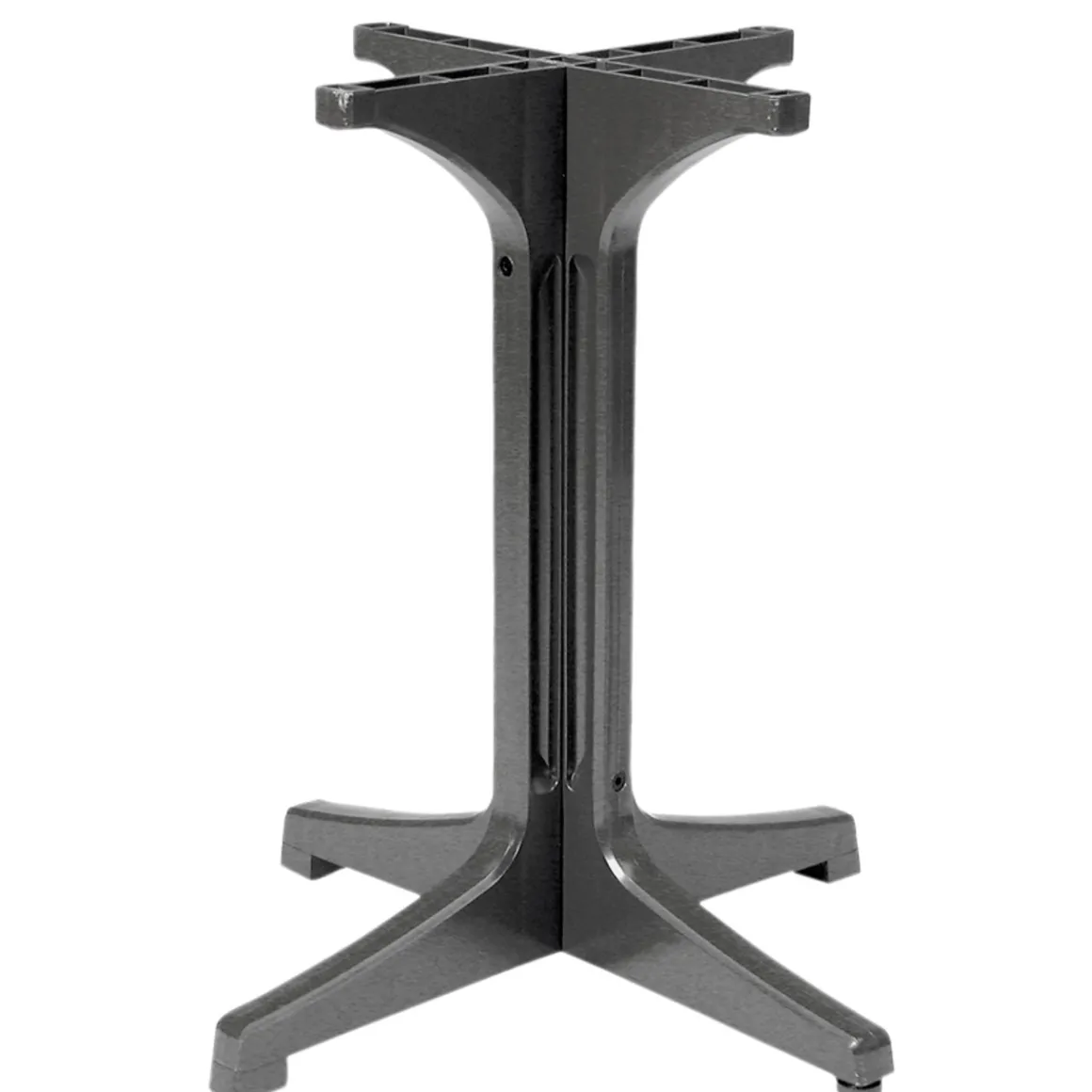 base_de_table_alpha_resin_0.webp New Base de table Alpha Resin avec trou pour parasol - Small - Charcoal (Noire) Ameublement Commercial Pour Terrasses