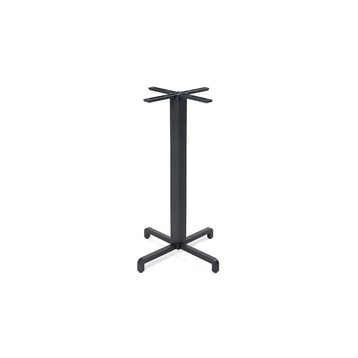 base_de_table_fiore__haut_0.webp Hot Base de table Fiore - hauteur bar (42.5") - Antracite (noire) Ameublement Commercial Pour Terrasses