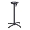 Discount Base de table inclinable X-One - Hauteur bar - Noire Ameublement Commercial Pour Terrasses