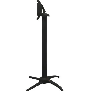 Online Base de table inclinable Quattro - hauteur bar - Noire Ameublement Commercial Pour Terrasses