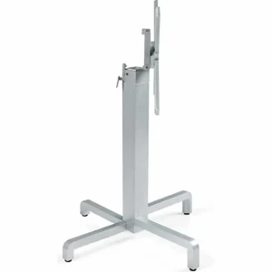 New Base de table inclinable Ibisco - hauteur dîner (28.4") - Silver (argent) Ameublement Commercial Pour Terrasses