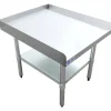Clearance Base d'équipement de 30" x 24" en acier inoxydable avec tablette Tables De Travail Commerciales