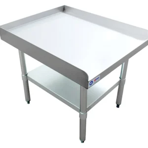 Clearance Base d'équipement de 30" x 24" en acier inoxydable avec tablette Tables De Travail Commerciales