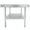 Sale Base d'équipement de 30" x 48" entièrement en acier inoxydable Tables De Travail Commerciales