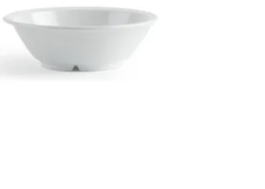 New Bol à céréales de 8 oz en mélamine - Blanc - 24 par boite Vaisselle