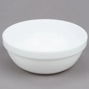 Discount Bol à salade empilable de 10.5 oz (4 5/8") Opal Restaurant White - 36 par boîte Vaisselle