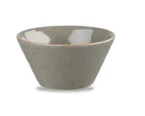 Outlet Bol à snack évasé de 12 oz Zest Stonecast - Peppercorn Grey - 12 par boite Vaisselle