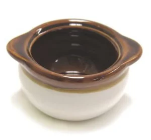 Best Bol à soupe à l'oignon de 10 oz en céramique - Caramel & Ivoire Vaisselle