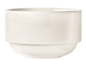 Online Bol à soupe de 10 oz (4") empilable Porcelana Nestabowl - Blanc Vaisselle