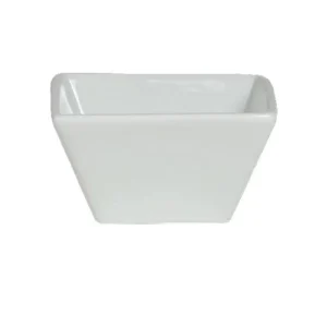 Clearance Bol carré de 6 oz (3 5/8") Pub par Varick - 12 par boite Vaisselle