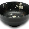 Discount Bol de 6.75" x 3.5" Cherry Blossom Japanese - Noir Vaisselle