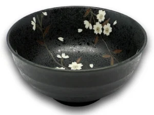 Discount Bol de 6.75" x 3.5" Cherry Blossom Japanese - Noir Vaisselle