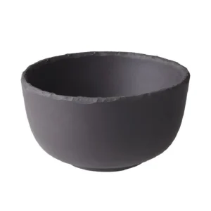 Hot Bol de service de 8.75 oz (4") Basalt - Noir - 6 par boite Vaisselle