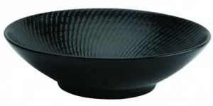 Hot Bol sur pied de 24 oz (7 1/8") Urban - Noir - 36 par boite Vaisselle