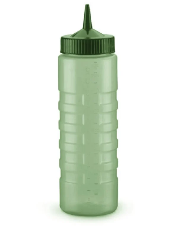 Sale Bouteille à pression à grande embouchure de 24 oz Traex - Verte Translucide Articles De Cuisine