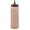 New Bouteille à pression à grande embouchure de 24 oz Traex - Brune Translucide Articles De Cuisine
