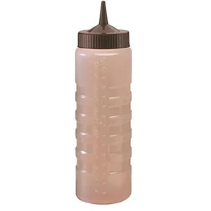 New Bouteille à pression à grande embouchure de 24 oz Traex - Brune Translucide Articles De Cuisine