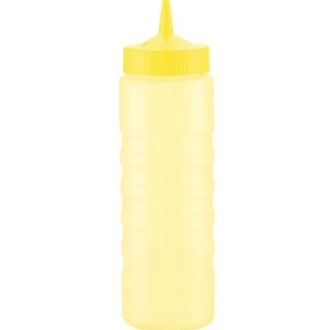 bouteille__pression__gran_0-7.webp New Bouteille à pression à grande embouchure de 24 oz Traex - Jaune Translucide Articles De Cuisine