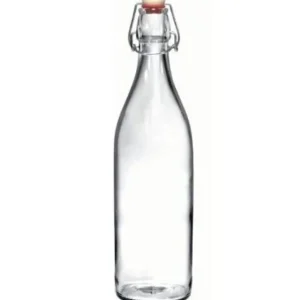 Online Bouteille de 1 L en verre avec bouchon pivotant Giara par Bormioli Rocco Verrerie