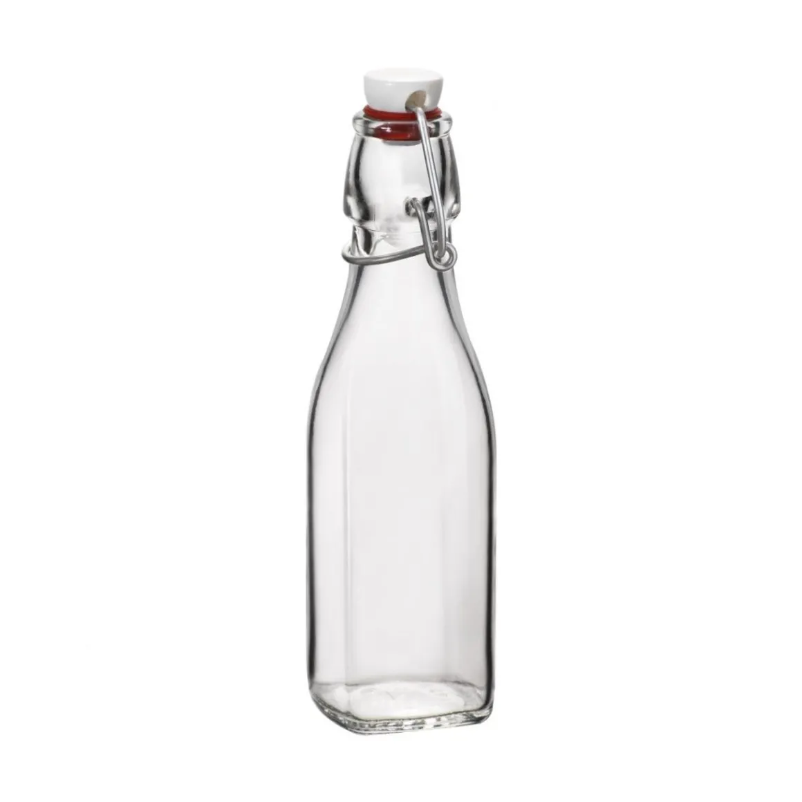 bouteille_de__oz_en_verre_0.webp Best Bouteille de 8.5 oz en verre avec bouchon pivotant Swing par Bormioli Rocco Verrerie