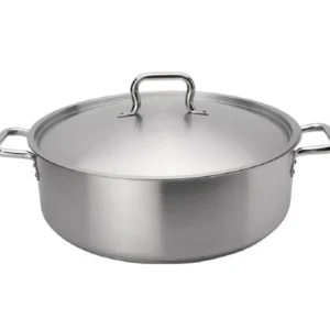 Discount Braisière de 19L en acier inoxydable Elements avec couvercle Batterie De Cuisine