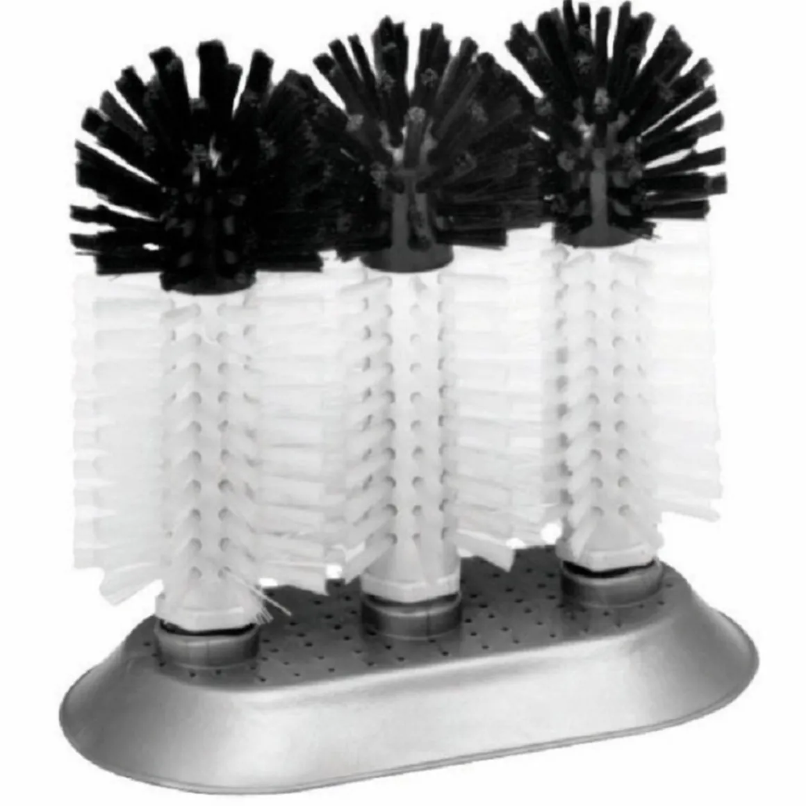 brosse__verre_triple_avec_0.webp Online Brosse à verre triple avec poils de nylon Lave-vaisselles Commerciaux Et Accessoires