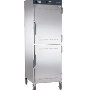 Discount Cabinet de maintien à 2 demi-portes pleines avec supports pour bacs et tôles - 240V/1P Réchauds Et Maintiens