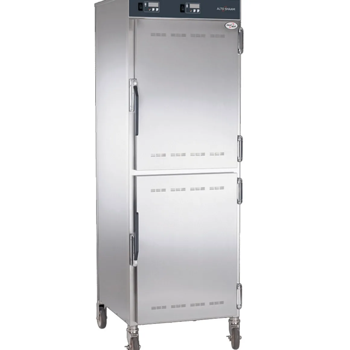 cabinet_de_maintien___dem_0-3.webp Discount Cabinet de maintien à 2 demi-portes pleines avec supports pour bacs et tôles - 240V/1P Réchauds Et Maintiens