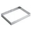 New Cadre rectangulaire avec renfort de 15.75" x 11 5/8" x 2" pour plaques de 18" x 13" Cuisson Et Pâtisserie