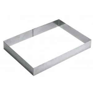 New Cadre rectangulaire avec renfort de 15.75" x 11 5/8" x 2" pour plaques de 18" x 13" Cuisson Et Pâtisserie