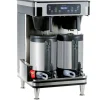 Clearance Cafetière à double infusion - Noir et acier inoxydable - 120V/240V Équipements De Breuvage