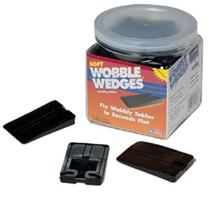 Online Cale mou et flexible pour nivellement Wobble Wedge - Noir - Boîte de 30 unités Tables Pour Restaurant