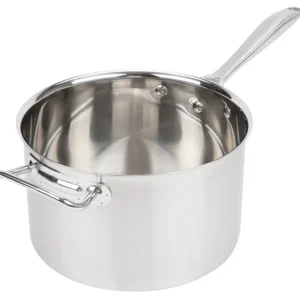 New Casserole de 6.6 L en acier inoxydable Intrigue Batterie De Cuisine