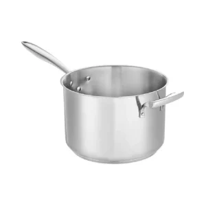 Outlet Casserole profonde de 7.19 L en acier inoxydable avec poignée Thermalloy Batterie De Cuisine