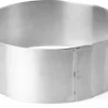 New Cercle à pâtisserie de 2.5" x 1 5/8" de haut en acier inoxydable (Nonette ronde) Cuisson Et Pâtisserie