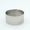 Hot Cercle à pâtisserie de 2.5" x 0.5" de haut en acier inoxydable (Nonette Ronde) Cuisson Et Pâtisserie