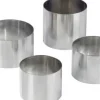 Fashion Cercle à pâtisserie de 3.5" x 2" de haut en acier inoxydable (Nonette Ronde) Cuisson Et Pâtisserie