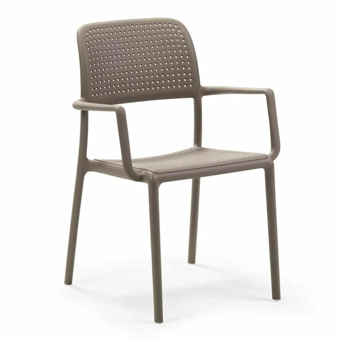 chaise_avec_bras_bora__to_0.webp Sale Chaise avec bras Bora - Tortora (beige) Ameublement Commercial Pour Terrasses