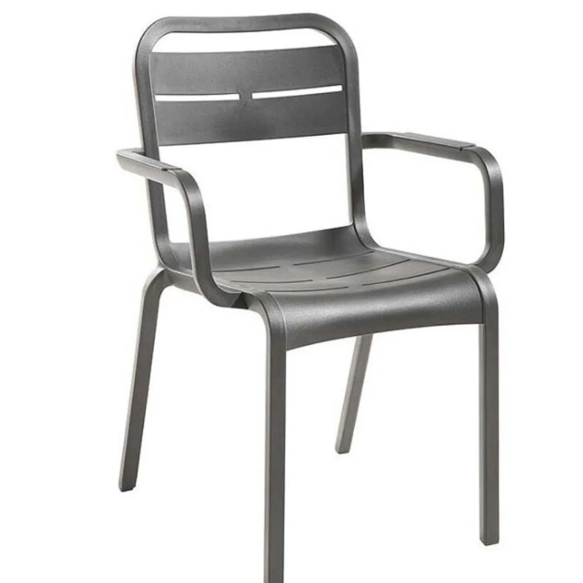 chaise_avec_bras_cannes___0-4.webp Best Chaise avec bras Cannes - Charcoal (Grise) Ameublement Commercial Pour Terrasses