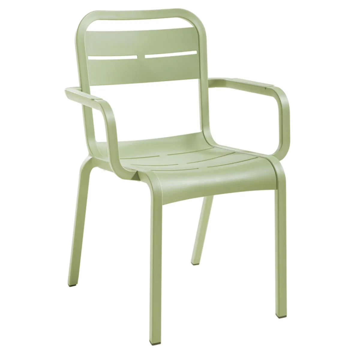 chaise_avec_bras_cannes___0.webp Clearance Chaise avec bras Cannes - Sage Green (Verte) Ameublement Commercial Pour Terrasses