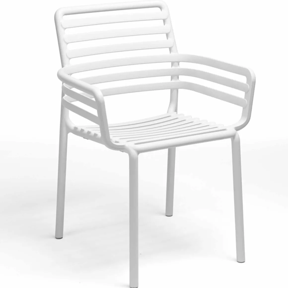 chaise_avec_bras_doga_arm_0-4.webp Sale Chaise avec bras Doga Arm - Bianco (Blanche) Ameublement Commercial Pour Terrasses