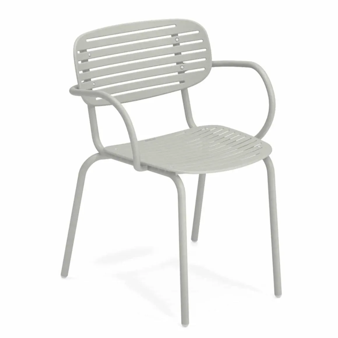 chaise_avec_bras_mom__ant_0.webp Best Chaise avec bras Mom - Antique Cement (grise) Ameublement Commercial Pour Terrasses